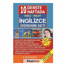 10 Derste 10 Haftada Hızlı - Kolay İngilizce Öğrenim Seti - Bekir Orhan Doğan