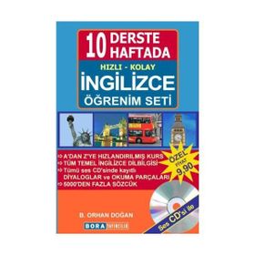 10 Derste 10 Haftada Hızlı - Kolay İngilizce Öğrenim Seti - Bekir Orhan Doğan