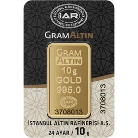10 gr 24 Ayar Külçe Altın