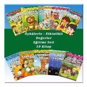 10 Kitap Öykülerle Etkinlikli Değerler Eğitimi Seti Nedim Taktak