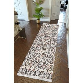 10 Post Online Kaymaz Kesme İnce Dijital Baskı Gri 70x400 cm Yolluk