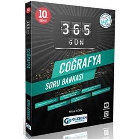 10. Sınıf 365 Gün Coğrafya Soru Bankası - Gezegen Yayıncılık