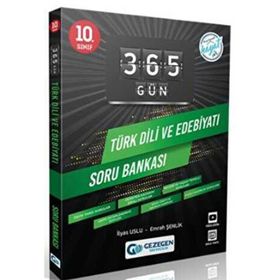 10. Sınıf 365 Gün Türk Dili ve Edebiyatı Soru Bankası - Gezegen Yayıncılık