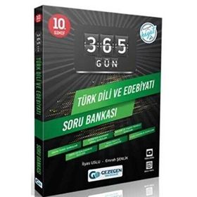 10. Sınıf 365 Gün Türk Dili ve Edebiyatı Soru Bankası - Gezegen Yayıncılık