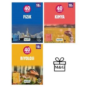 10. Sınıf 40 Seans Fizik Kimya ve Biyoloji Soru Bankası