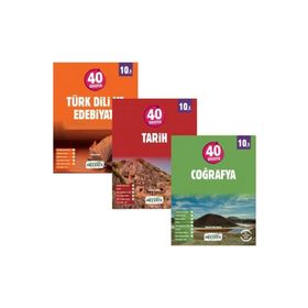 10. Sınıf 40 Seans Tarih ve Coğrafya Soru Bankası