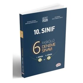 10. Sınıf 6 Fasiküllü Deneme Sınavı / Kollektif / Editör Yayınları