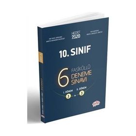 10. Sınıf 6 Fasiküllü Deneme Sınavı / Kollektif / Editör Yayınları