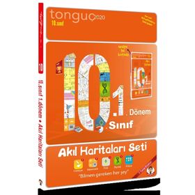 10. Sınıf Akıl Haritaları Seti 10.1 Tonguç Akademi Yayınları