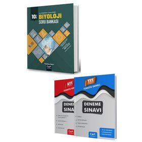 10.sınıf Anadolu Lisesi Biyoloji Soru Bankası Çap Yayınları