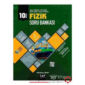 10.Sınıf Anadolu Lisesi Fizik Soru Bankası Çap Yayınları