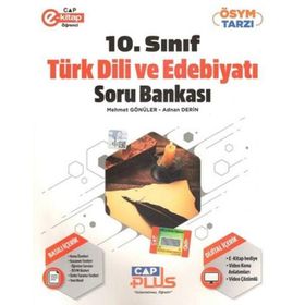 10. Sınıf Anadolu Lisesi Türk Dili ve Edebiyatı Plus Soru Bankası - Çap Yayınları