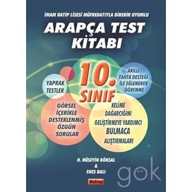 10. Sınıf Arapça Test Kitabı - H. Hüseyin Köksal Enes Balı