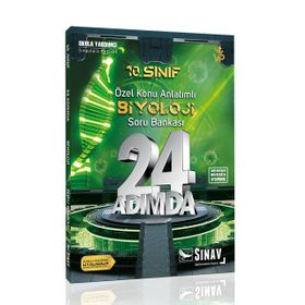 10. Sınıf Biyoloji 24 Adımda Özel Konu Anlatımlı Soru Bankası / Komisyon / Sınav Dergisi Yayınları