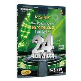 10. Sınıf Biyoloji 24 Adımda Özel Konu Anlatımlı Soru Bankası / Komisyon / Sınav Dergisi Yayınları