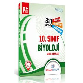 10.Sınıf Biyoloji 3'ü 1 Arada Soru Bankası Puan Yayınları