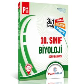 10.Sınıf Biyoloji 3'ü 1 Arada Soru Bankası Puan Yayınları