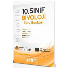 10. Sınıf Biyoloji Biyotik Soru Bankası - Biyotik Yayınları