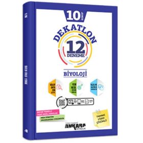 10.Sınıf Biyoloji Dekatlon 12 Deneme-Ankara Yayıncılık