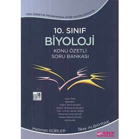 10. Sınıf Biyoloji Konu Özetli Soru Bankası Esen Yayınları