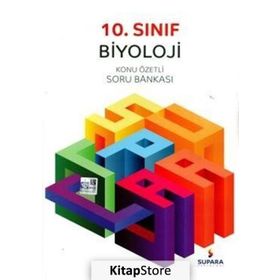 10.Sınıf Biyoloji Konu Özetli Soru Bankası Supara Yayınları
