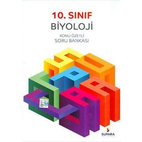 10.Sınıf Biyoloji Konu Özetli Soru Bankası Supara Yayınları