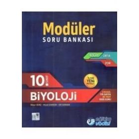 10.Sınıf Biyoloji Modüler Soru Bankası - Eğitim Vadisi Çözüm