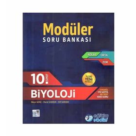 10.Sınıf Biyoloji Modüler Soru Bankası - Eğitim Vadisi Çözüm