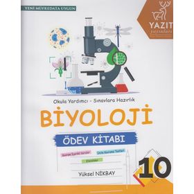 10. Sınıf Biyoloji Ödev Kitabı Yazıt Yayınları