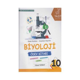 10. Sınıf Biyoloji Ödev Kitabı Yazıt Yayınları