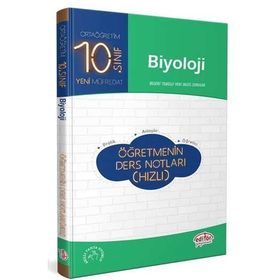 10. Sınıf Biyoloji Öğretmenin Hızlı Ders Notları-Editör Yayınları