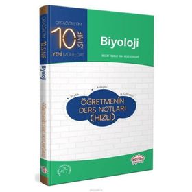 10. Sınıf Biyoloji Öğretmenin Hızlı Ders Notları-Editör Yayınları