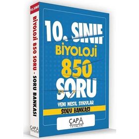 10. Sınıf Biyoloji Soru Bankası-Çapa Yayınları
