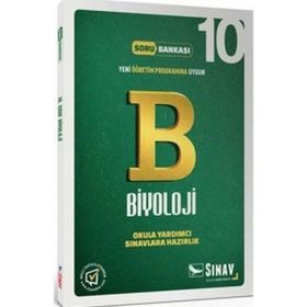 10.Sınıf Biyoloji Soru Bankası Sınav Yayınları