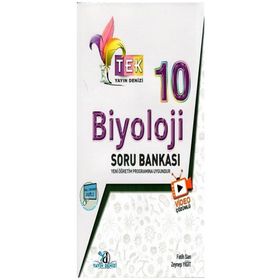 10.Sınıf Biyoloji Tek Serisi Video Çözümlü Soru Bankası Yayın Denizi Yayınları