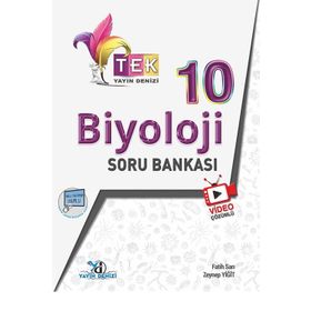 10.Sınıf Biyoloji Tek Serisi Video Çözümlü Soru Bankası Yayın Denizi Yayınları