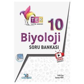 10.Sınıf Biyoloji Tek Serisi Video Çözümlü Soru Bankası Yayın Denizi Yayınları