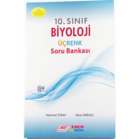 10. Sınıf Biyoloji Üç Renk Soru Bankası Esen Yayınları
