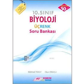 10. Sınıf Biyoloji Üç Renk Soru Bankası Esen Yayınları
