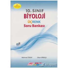 10. Sınıf Biyoloji Üçrenk Soru Bankası Esen Üçrenk Yayınları