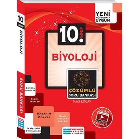 10.Sınıf Biyoloji Video Çözümlü Soru Bankası Evrensel İletişim Yayınları