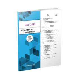 10.Sınıf Biyoloji Yaprak Test/ Kronometre Yayınları
