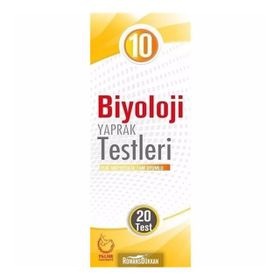 10. Sınıf Biyoloji Yaprak Testleri Yayınevi Palme Yayınları