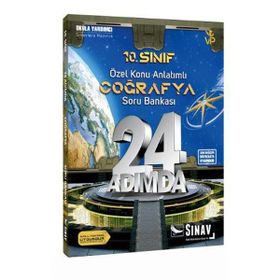 10. Sınıf Coğrafya 24 Adımda Özel Konu Anlatımlı Soru Bankası Sınav Dergisi Yayınları