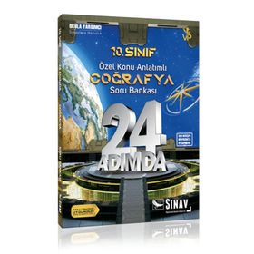 10.Sınıf Coğrafya 24 Adımda Özel Konu Anlatımlı Soru Bankası Sınav Yayınları