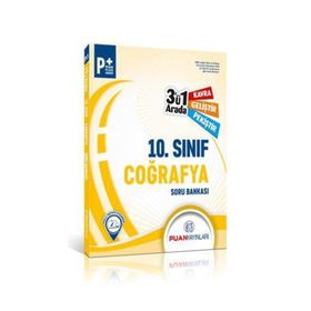10. Sınıf Coğrafya 3`ü 1 Arada Soru Bankası Puan Yayınları