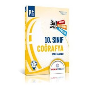 10. Sınıf Coğrafya 3`ü 1 Arada Soru Bankası Puan Yayınları