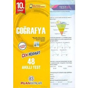 10. Sınıf Coğrafya Akıllı Test-Puan Yayınları