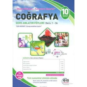 10. Sınıf Coğrafya Daf Ders Anlatım Föyleri 1 36-Eis Yayınları