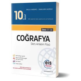 10. Sınıf Coğrafya Daf Ders Anlatım Föyleri 1 36-Eis Yayınları